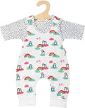Heless poppen romper pinguin met t-shirt, 28-35 cm
