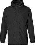 Basil - hoga regenjas unisex - zwart - maat xxxl