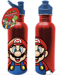 Lobbes super mario metalen drinkfles 700ml