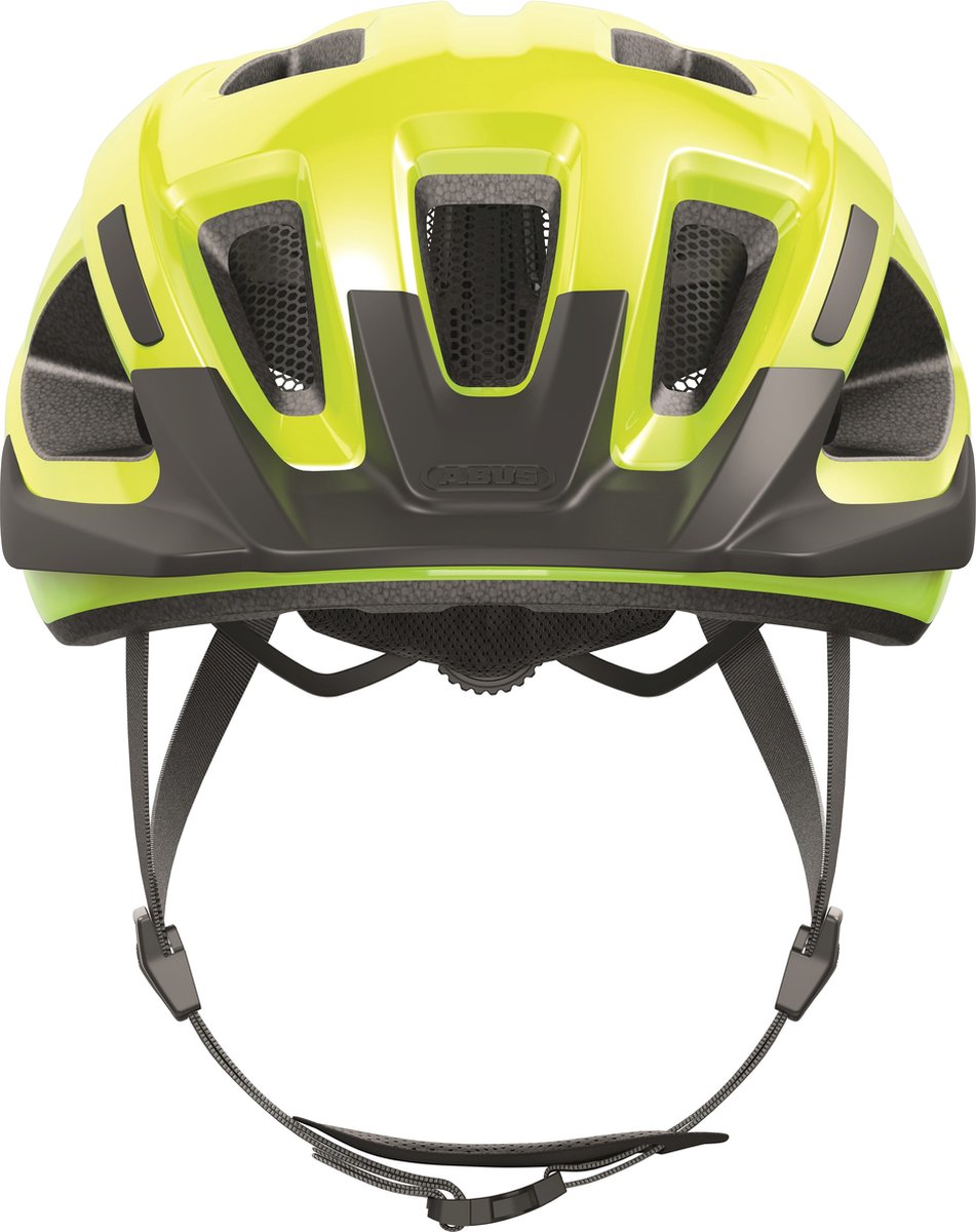 ABUS - ABUS Fietshelm aduro 3.0 signal yellow s - 51-55 cm - geel - geschikt voor gebruik op elektrische fietsen - stadsfietsen - 280 g