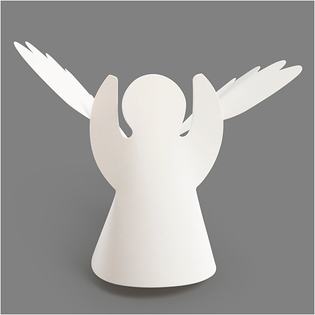Creativ Company - Creativ Company Https://www.cchobby.nl/wrap-around-engelen-h-10-5-cm-d-7-cm-230-gr-wit-25-stuk-1-doos