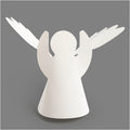 Creativ Company - Creativ Company Https://www.cchobby.nl/wrap-around-engelen-h-10-5-cm-d-7-cm-230-gr-wit-25-stuk-1-doos