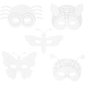 Creotime - Creotime Https://www.cchobby.nl/insectenmaskers-h-14-17-cm-b-19-5-23-cm-230-gr-wit-16-stuk-1-doos