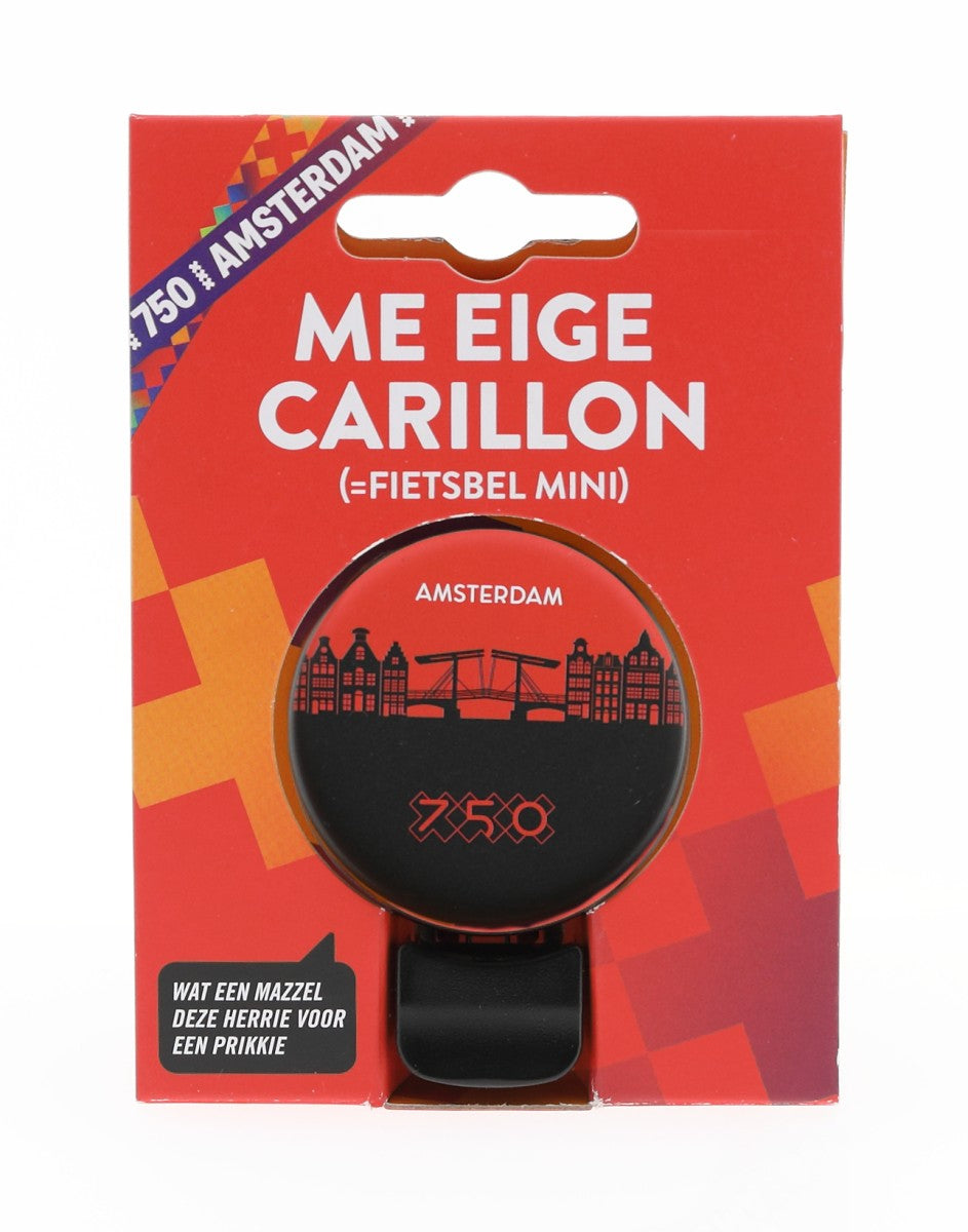 NietVerkeerd - NietVerkeerd Fietsbel mirage - amsterdam 750 - silhouet mokum