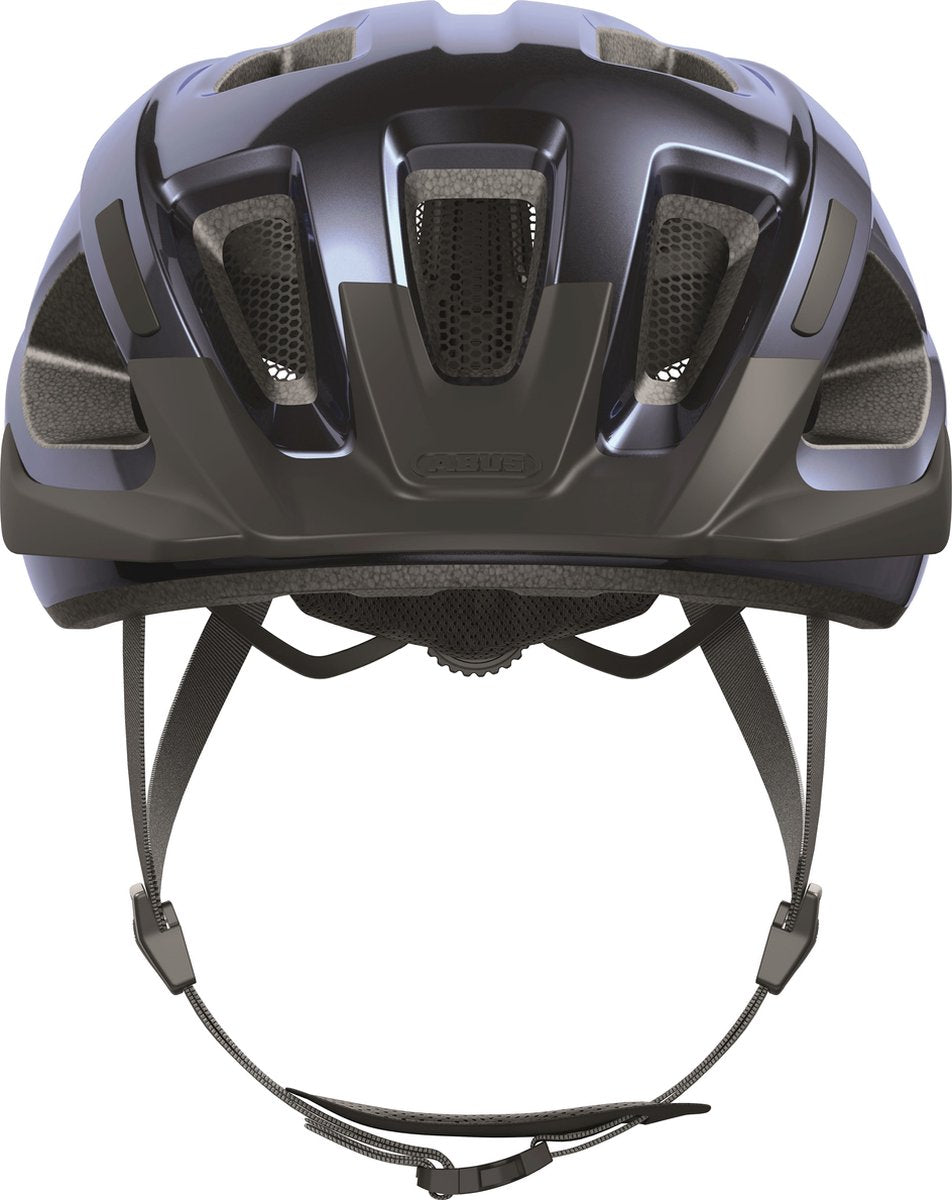 ABUS - ABUS Fietshelm aduro 3.0 midnight blue l - 58-62 cm - blauw - geschikt voor gebruik op elektrische fietsen - stadsfietsen - 320 g