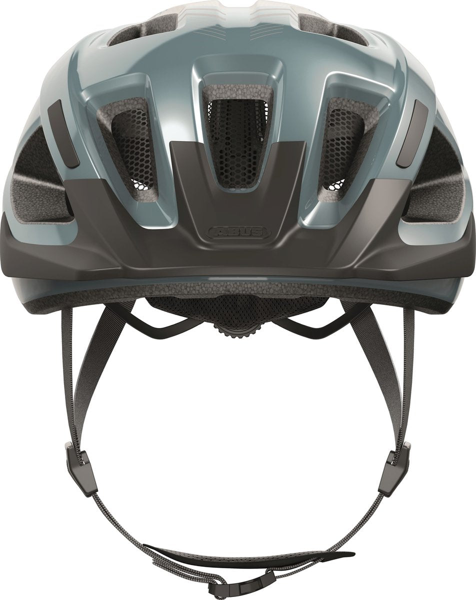 ABUS - ABUS Fietshelm aduro 3.0 glacier blue l - 58-62 cm - blauw - geschikt voor gebruik op elektrische fietsen - stadsfietsen - 320 g