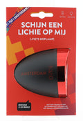 Amsterdam - Amsterdam Bi0903a koplamp led ikzi zwart/rood