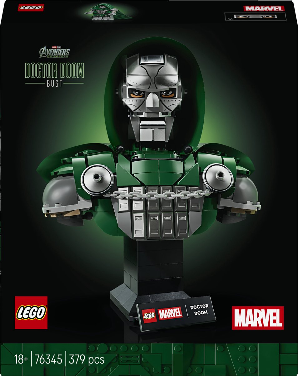 LEGO - Tbc super heroes 76345 marvel avengers doomsday buste