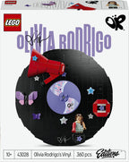 LEGO - editions olivia rodrigo's vinylplaat bouwpakket voor kinderen - 43028