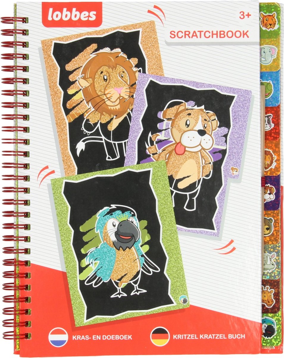 Lobbes kras- en doeboek dieren
