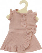 Heless poppen wikkelrok roze met ruches, 28-35 cm