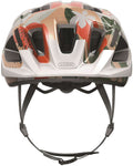Abus fietshelm aduro 3.0 orange palm l - 58-62 cm - wit - geschikt voor gebruik op elektrische fietsen - stadsfietsen - 320 g
