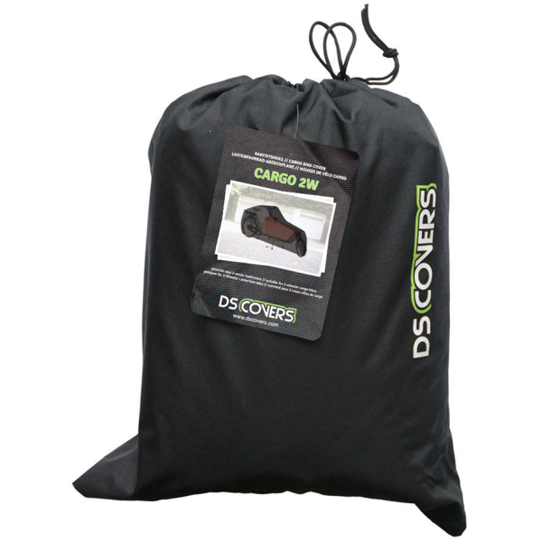 Ds covers hoes ds cargo bakfiets 2 wielen zwart