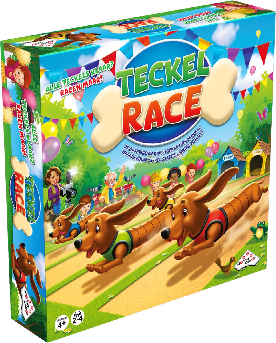 Identity Games - Identity Games Teckelrace - kinderspel - grappig en knotsgek hondenrace spel