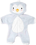 Heless poppenoutfit onesie pinguin, 35-45 cm