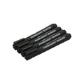 Set van 4 zwarte stiften