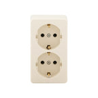Ac stopcontt 2-voudig + ra opbouw