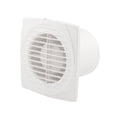 Badkamerventilator smart + timer 100 mm.
