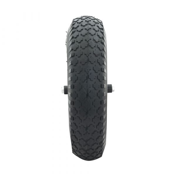 Kruiwagenwiel lucht 400x8 metalen velg