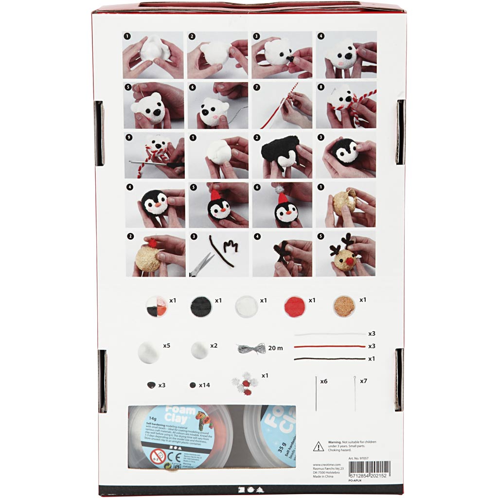 Foam clay https: www.cchobby.nl hobbyset-boetseren-1-set-97057