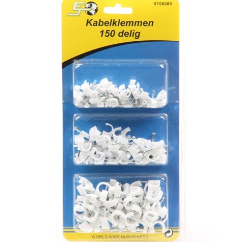 - Kabelklemmen 150 delig*