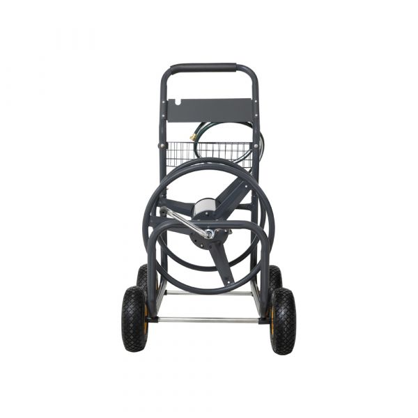Gardengear slangen haspelwagen 4 wielen