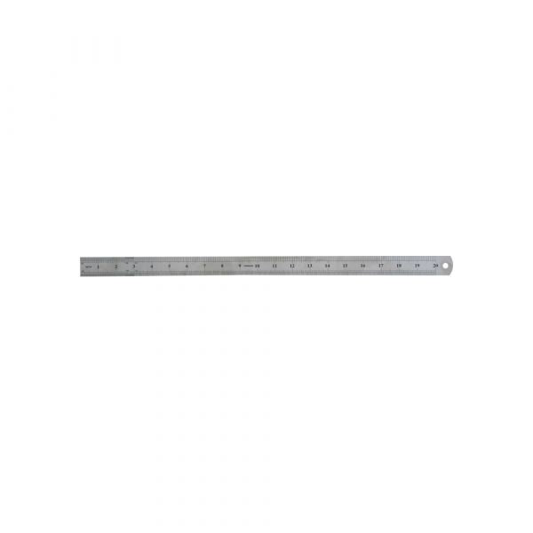 - Liniaal 50 cm. RVS