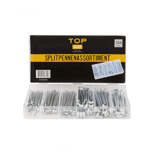 Topgear splitpennenassortiment 144 delig