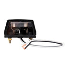 - Kentekenverlichting 67x50x35 mm.