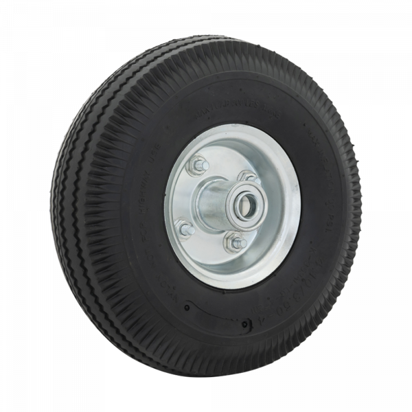 Wiel 4.10x3.50 asgat 16 mm. luchtband