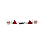 Trailergear verlichtingsbalk instelbaar led 7,5m 7-polig