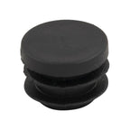 - Insteekdop rond 19 mm. platte kop