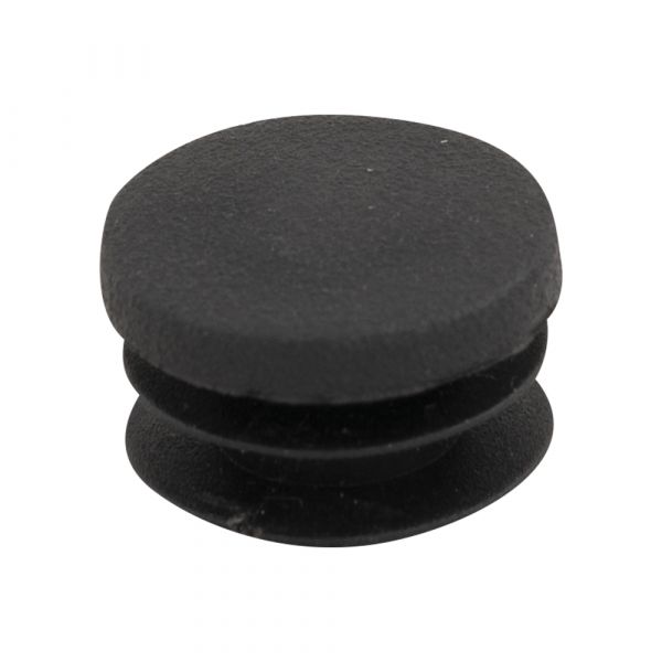 - Insteekdop rond 20 mm. platte kop