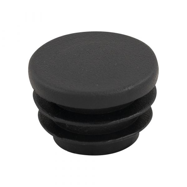 - Insteekdop rond 25 mm. platte kop