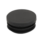 - Insteekdop rond 40 mm. platte kop