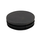 - Insteekdop rond 48 mm. platte kop