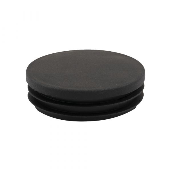 - Insteekdop rond 76 mm. platte kop
