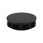 - Insteekdop rond 80 mm. platte kop