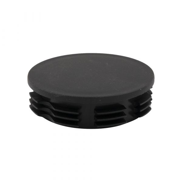 - Insteekdop rond 80 mm. platte kop