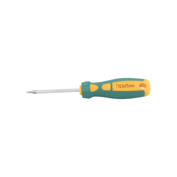 - Schroevendraaier Torx 10 x 75 mm.