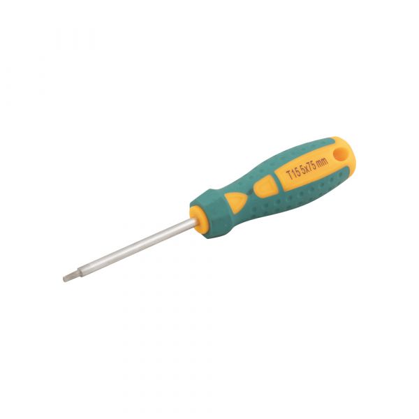 - Schroevendraaier Torx 15 x 75 mm.