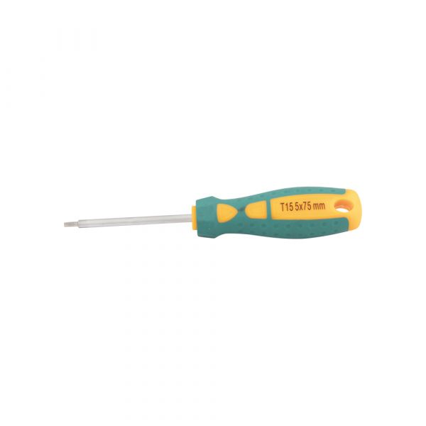 - Schroevendraaier Torx 15 x 75 mm.