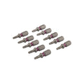 Schroefbit 25 mm tx-10 roze 10x