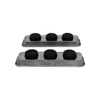 Magnetische bakken 22.6 cm 2 stuks