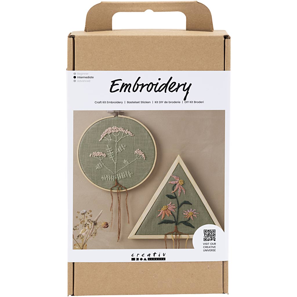 Creativ Company - Creativ Company Https://www.cchobby.nl/hobbyset-borduurwerk-borduurframe-dusty-groen-1-doos