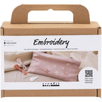 Creativ Company - Creativ Company Https://www.cchobby.nl/mini-hobbyset-borduurwerk-clutch-tas-dusty-rose-1-doos