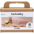 Creativ Company - Creativ Company Https://www.cchobby.nl/mini-hobbyset-borduurwerk-textiel-servet-dusty-rose-1-doos