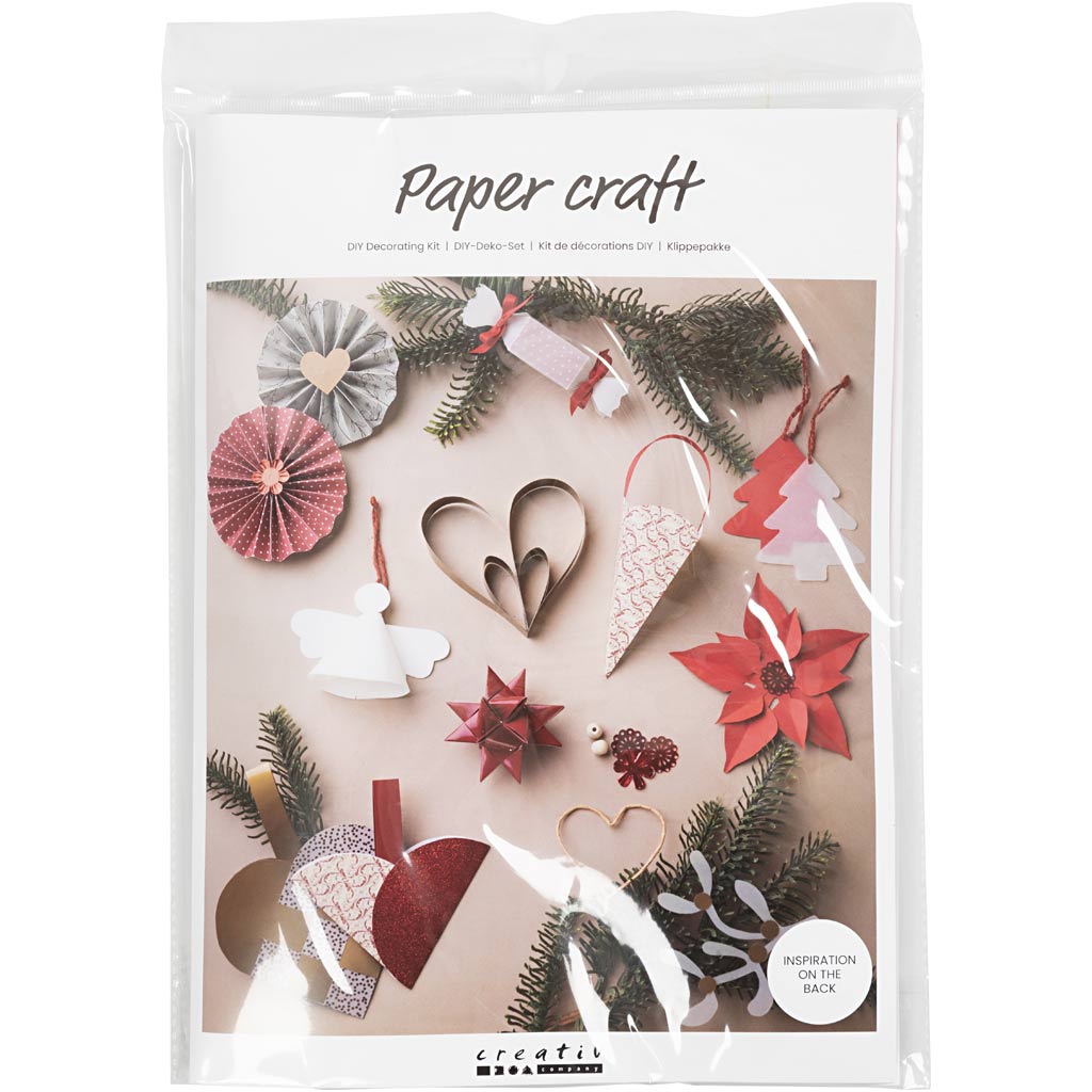 Creativ Company - Creativ Company Https://www.cchobby.nl/knippakket-kerstmis-naturel-rood-wit-1-doos
