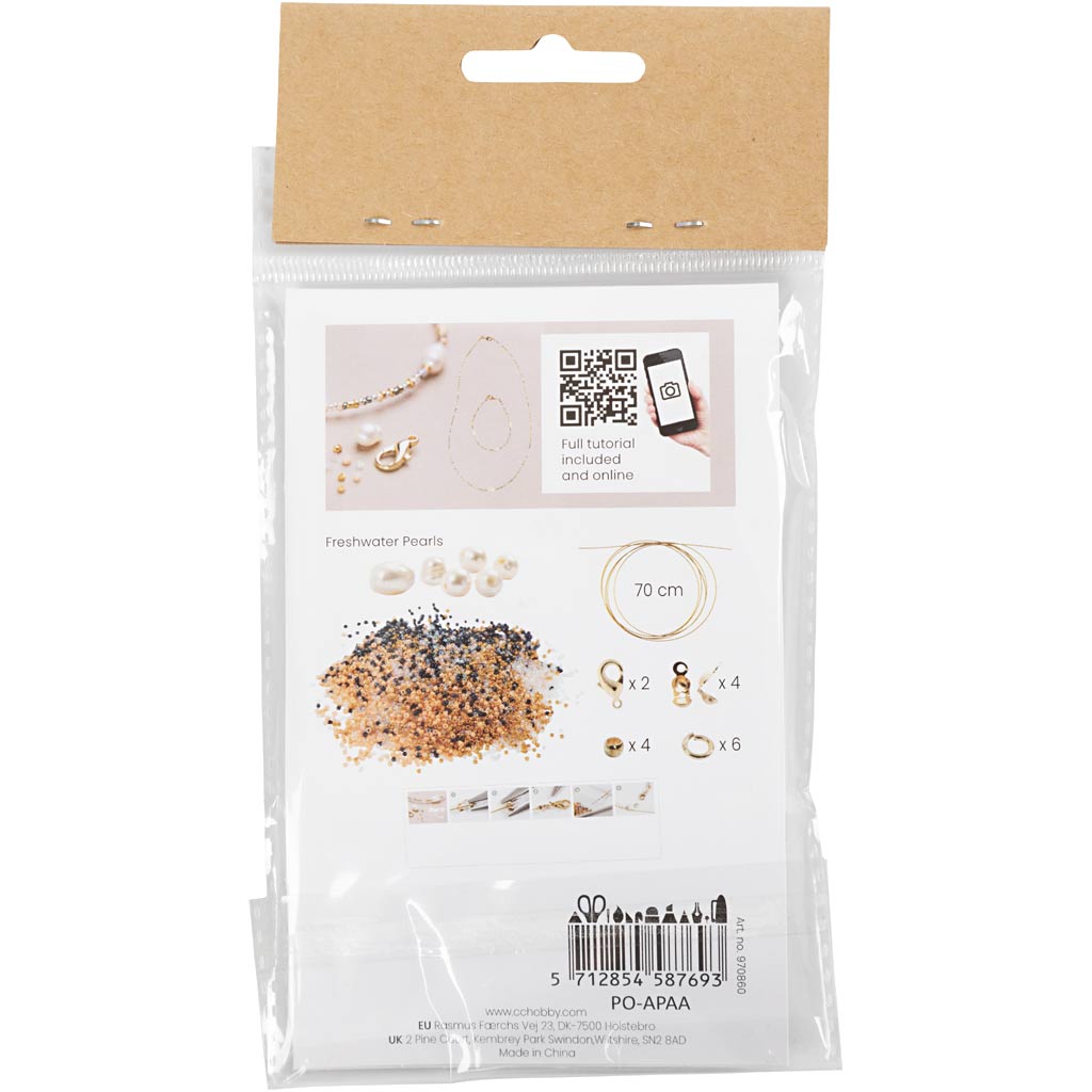 Creativ Company - Creativ Company Https://www.cchobby.nl/mini-hobbyset-sieraden-armband-en-ketting-met-sluiting-1-doos