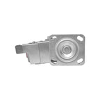 Roulette pivotante robuste avec frein 480 kg. 200 mm.